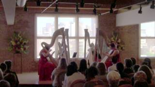 Chicago Harp Quartet Bernard Andres Soirees d ete Mvt 2