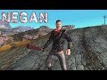 Negan in new vegas  fallout new vegas mod