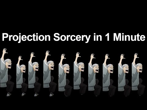 Projection Sorcery in 1 minute | Jujutsu Kaisen