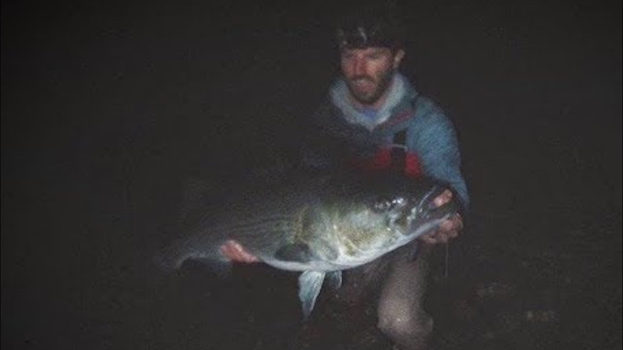 Surfcasting For Striped Bass At Night On Cape Cod With Danny Plugs YouTube