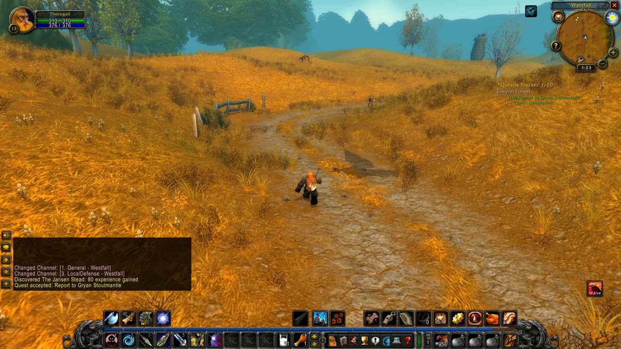 Classic WoW Thoragalls Journey Report to Gryan Stoutmantle