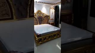 oe-fashion custom made luxury wooden bedroom furniture