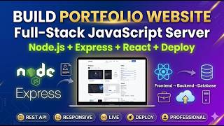 Build & Deploy Web Portofolio (Node.js + React + Vercel) | Sampai Hosting Web Portofolio