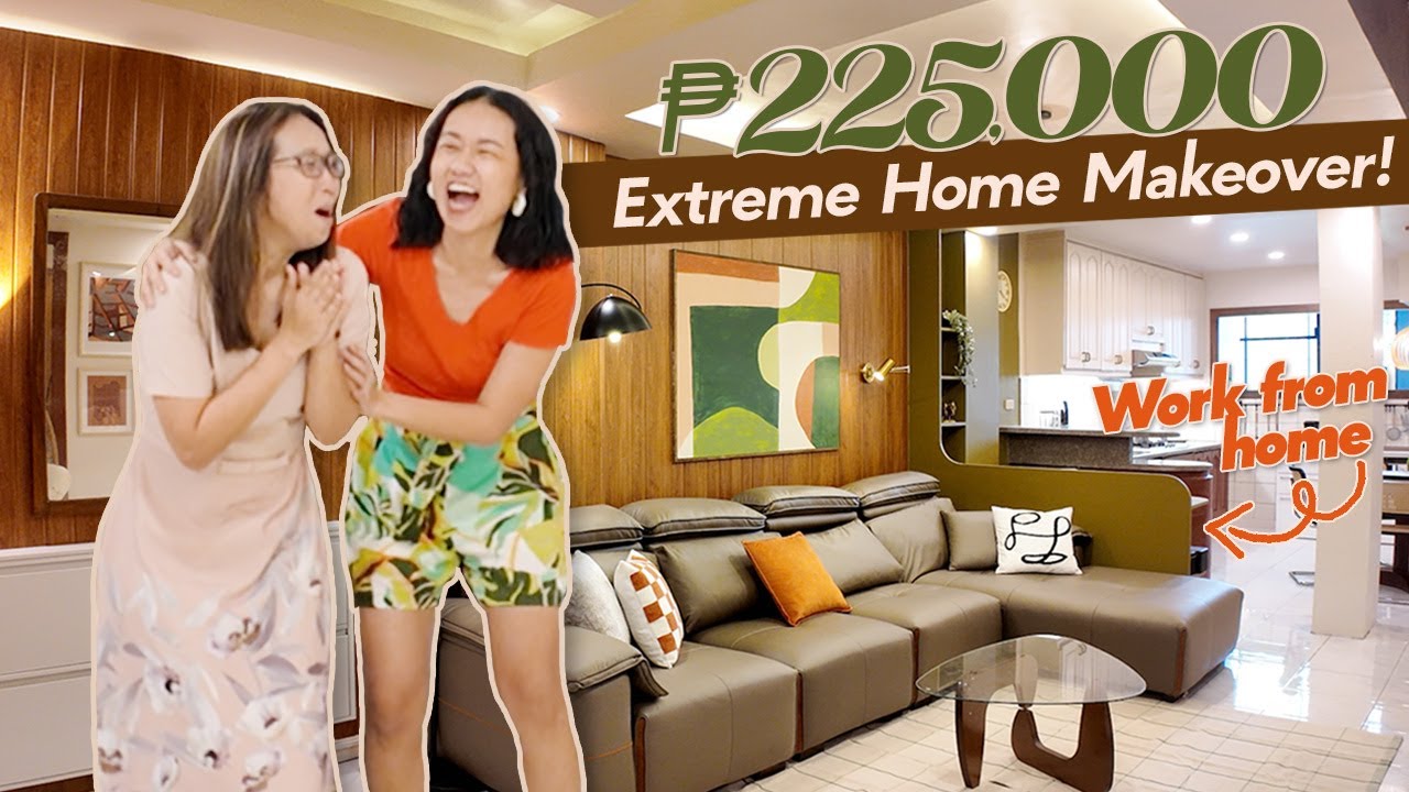 Transforming this Family's home for ₱225,000!😱 // 70's MCM Design✨ // by Elle Uy