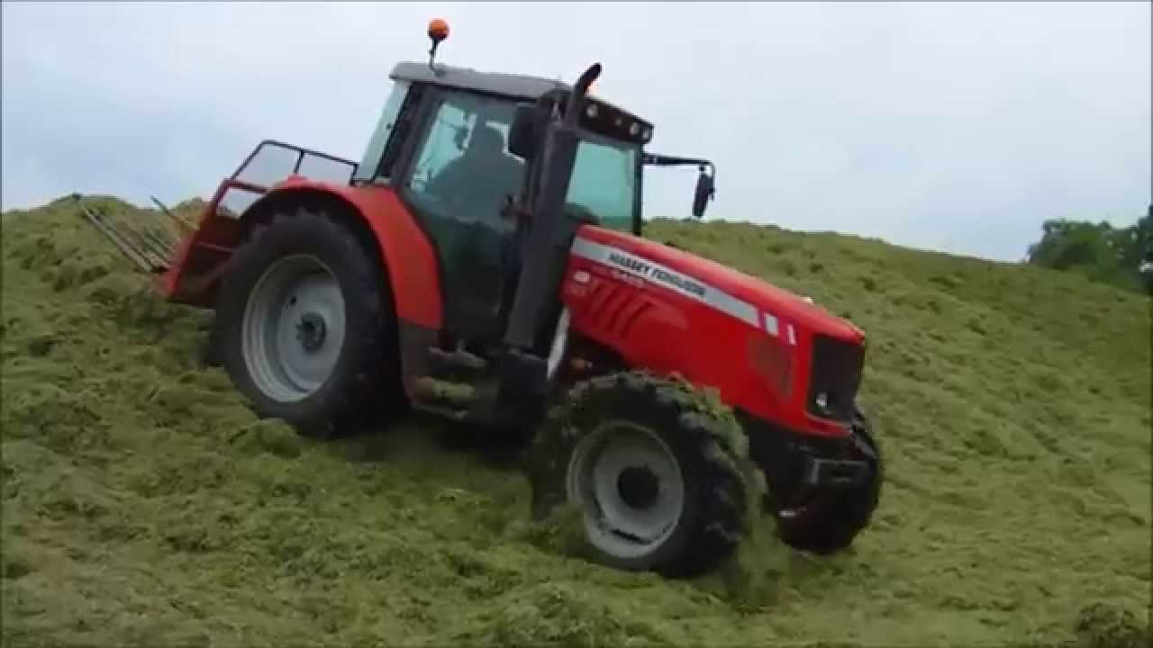 massey ferguson tractors Silage highlights YouTube