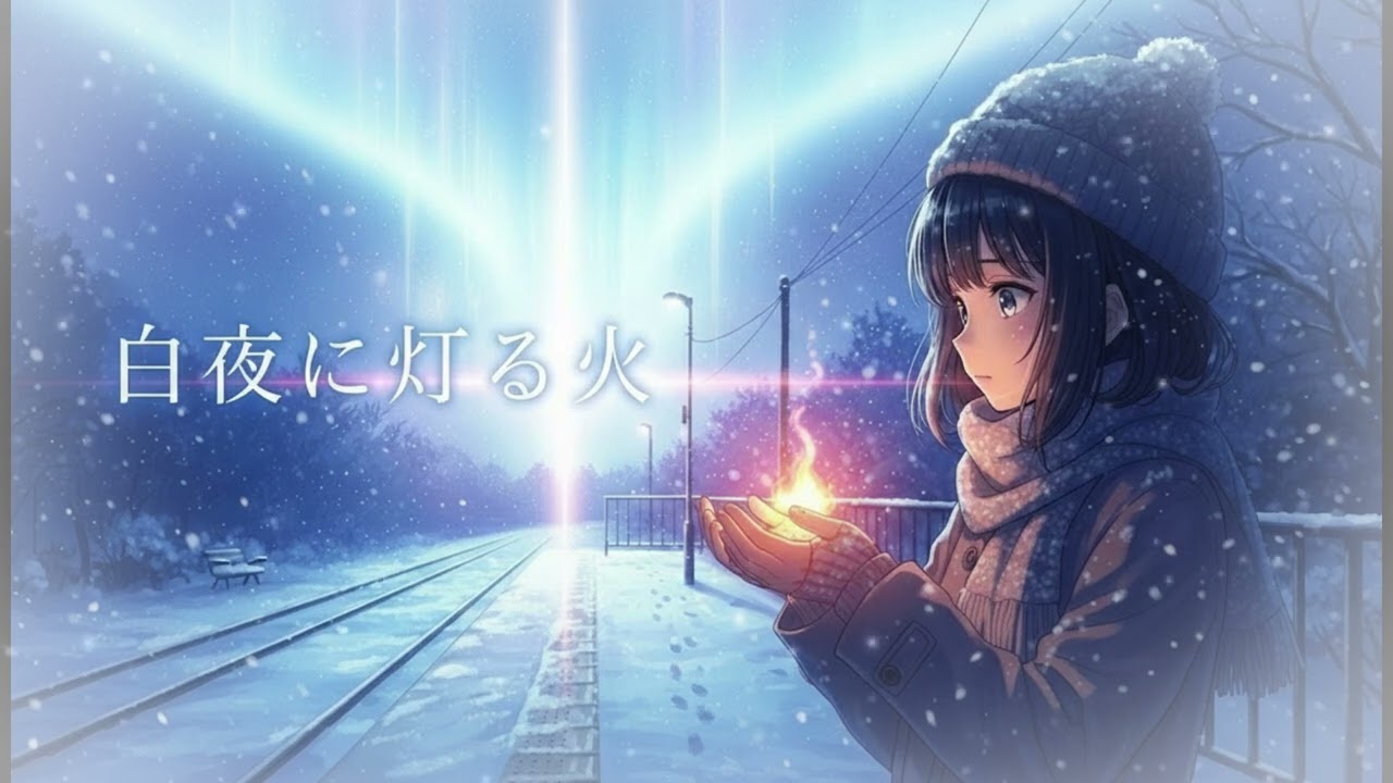 【白夜に灯る火】凍る世界で、僕はまだ燃えている｜冬の物語ソング