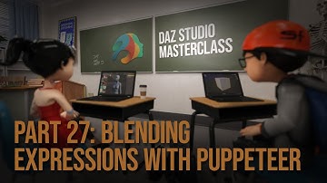 Blending Expressions With Puppeteer - Daz Masterclass #27