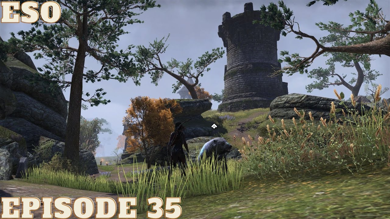 Let's play The Elder Scrolls Online Wood Elf Warden Episode 35