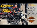 Custom 1200 kèm nhiều trang bị đồ chơi chuẩn đẹp dễ tiếp cận và hướng dẫn thêm về Harley cho anh em😍