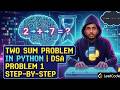 Easiest DSA Problem | Two Sum #pythontutorial