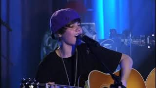 Justin Bieber - Favorite Girl (Live) [Acoustic Version]
