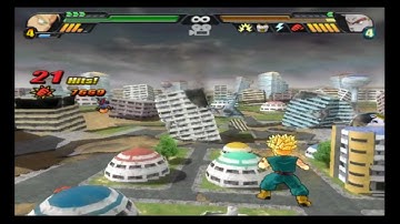 DBZ BT3 ~ Kid Trunks vs Red Potara Tapion