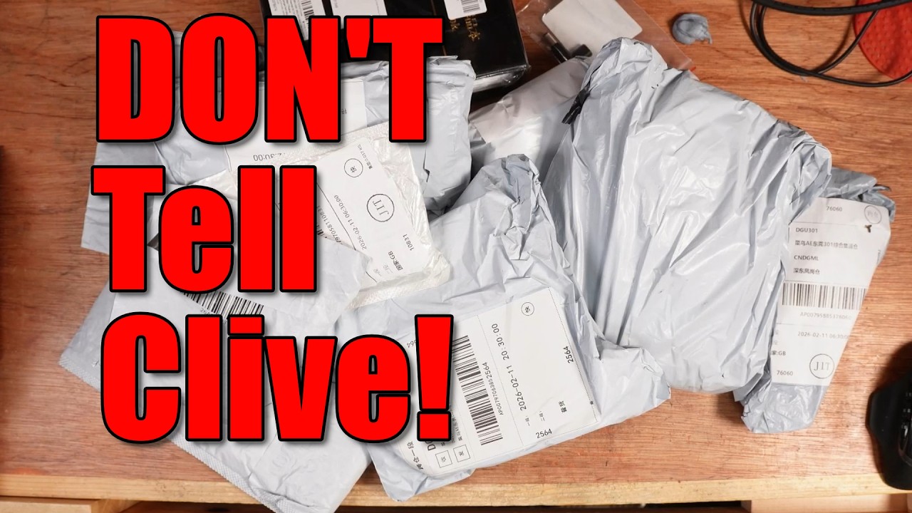 DONT TELL CLIVE! - Retro Tech Repair UnPACKING
