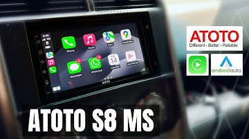 ATOTO S8 MS // FULL In Depth Review and INSTALL // APPLE CARPLAY ANDROID AUTO Universal Car Stereo
