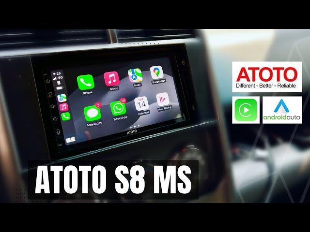ATOTO S8 MS // FULL In Depth Review and INSTALL // APPLE CARPLAY