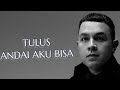 Download Lagu Andai Aku Bisa - Tulus x Erwin Gutawa