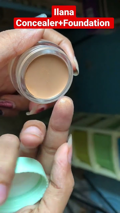 Ilana soft blur cream concealer foundation beach please #shorts #youtubeshorts #viral#makeup#ilana