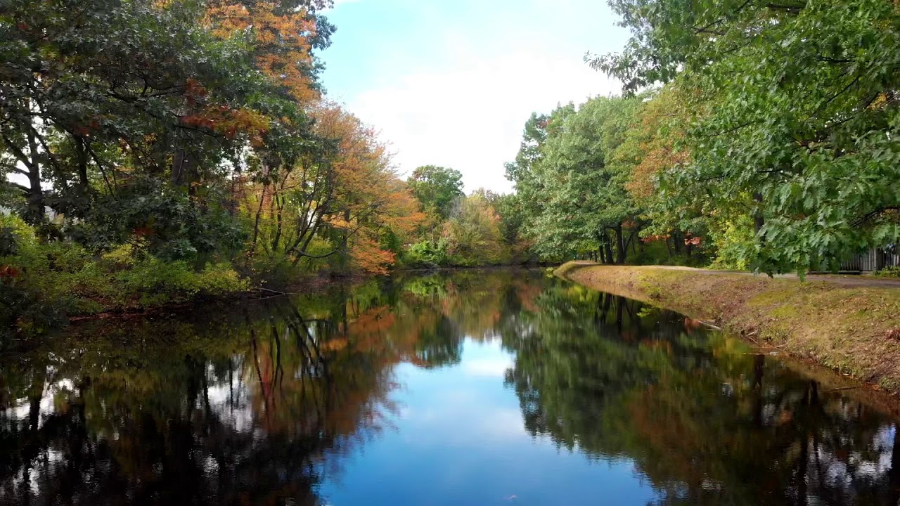 Mines Falls Park Nashua NH Fall Foliage 2018