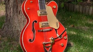 GUITAR TONE - GRETSCH 6120 SOUND DEMO - Moondance chords