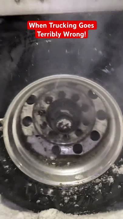 Rookie Trucker Fries Brakes Going Up The⛰️Mountain #trucking #semi #truck #overheat #cdl #fail