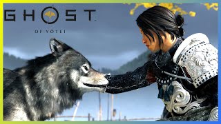 Ghost of Yotei: All Wolf Bonding Scenes (4K)
