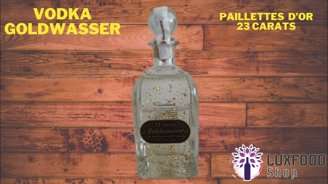 Vodka Goldwasser paillettes d