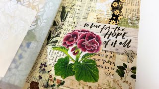 How I make my collages look more cohesive! 🌟 Junk journal with me