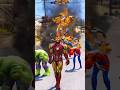 GTA 5 :আয়রনমেন তার বন্ধুদেরকে বাঁচালো #spiderman #ironman #superman