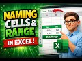 Naming Cells & Ranges in Excel 🔥 Make Formulas Easy & Professional #excelfunctions