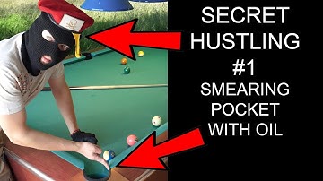 Secret hustling techniques #1 Smearing pockets with oil