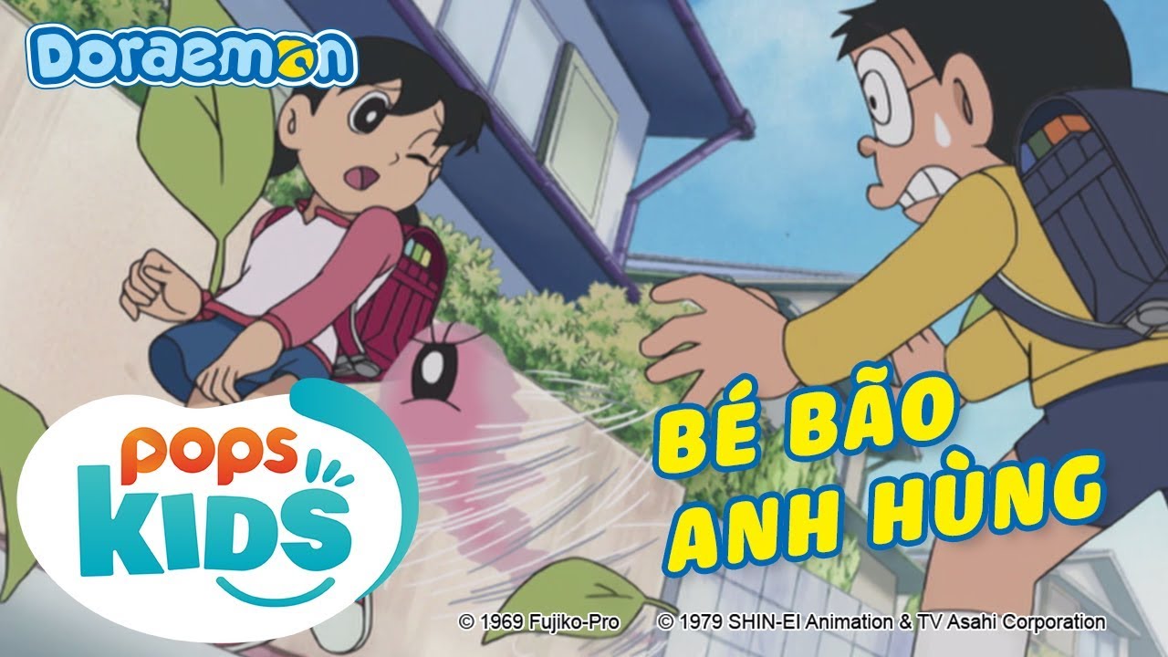 [S6] Doraemon Tập 274 - Bé Bão Anh Hùng - Hoạt Hình Tiếng Việt