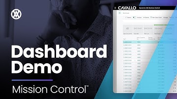 Intuitively Manage Every Order In Business Central / Cavallo Mission Control™ Demo