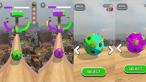 SAME LEVELS GOING BALLS VS SKY ROLLING BALL GAME PLAY SPEED RUN ANDROID MOBILE GAMES IOS GAMEPLAY