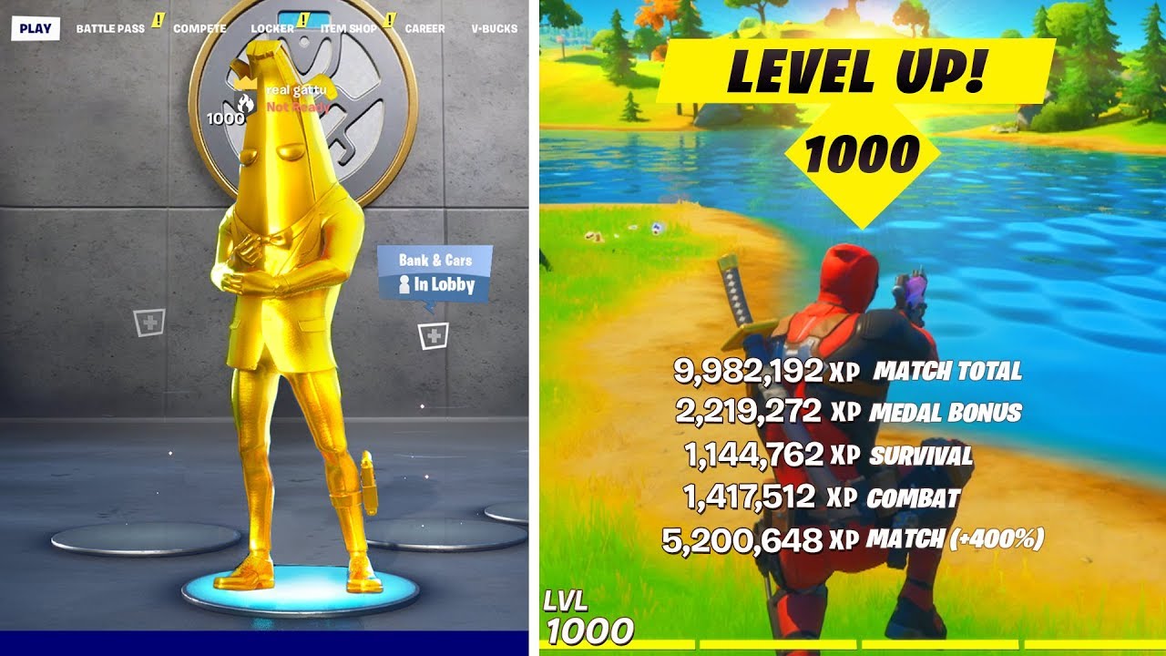 UNLOCK ALL GOLD SKINS IN FORTNITE! (XP GLITCH, ALL XP ...