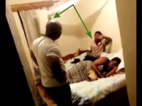 Husband Catches Cheating Wife With Boyfriend In Hostel Bedroom - NaijaGists