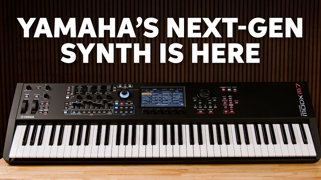 Yamaha S70XS synthesizer Summer NAMM demo - YouTube