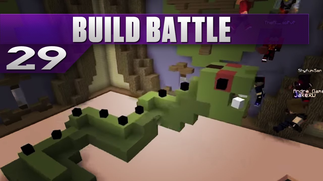 Minecraft: Build Battle  29  Snake it's a snake - YouTube