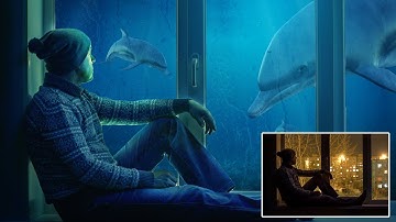 Underwater Window Manipulation in Photoshop