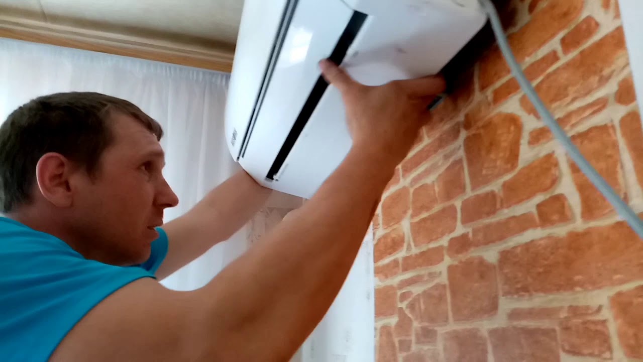 #сплит системы демонтаж монтаж - YouTube