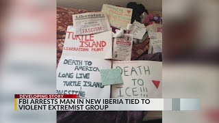 FBI arrests terrorism suspect in New Iberia, connected with California group