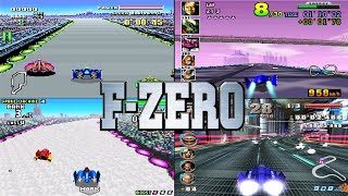 F ZERO歴代進化の軌跡 Evolution Of F-ZERO All Series Games (1990 - 2004)