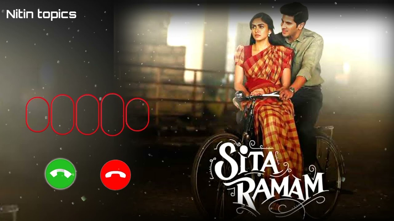 Sita Ramam Flute BGM Ringtone New Ringtone 2022 Nitin Topics bgm