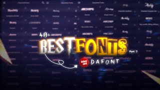 40+ Popular fonts for editing | dafont | Part 2 screenshot 4