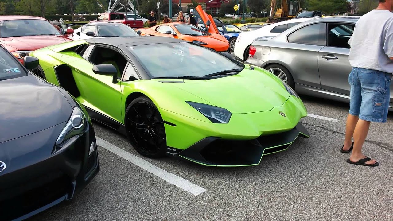 Lambo Ferrari Mclaren in Pittsburgh YouTube