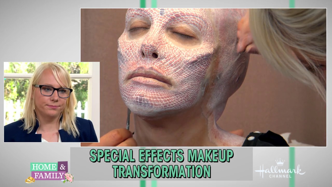 Special Effects Makeup Transformation - Home & Family