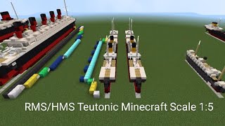 RMS Teutonic | Minecraft Scale 1:5 |