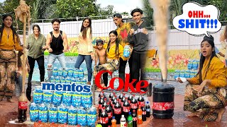Experiment Gone Wrong Coca cola vs Mentos | Humne kya galti kar diye😨