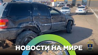 В Улан-Удэ момент переворота джипа попал на видео