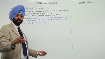 Best Online Free Lect l ICSE l CLASS 11 l MATH l DIFFERENTIATION l Intutive Idea of Derivatives l L2
