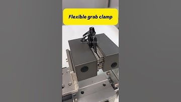 Flexible clamp#industrialrobot #science #creative #manipulator #robot#machine #factory #automobile